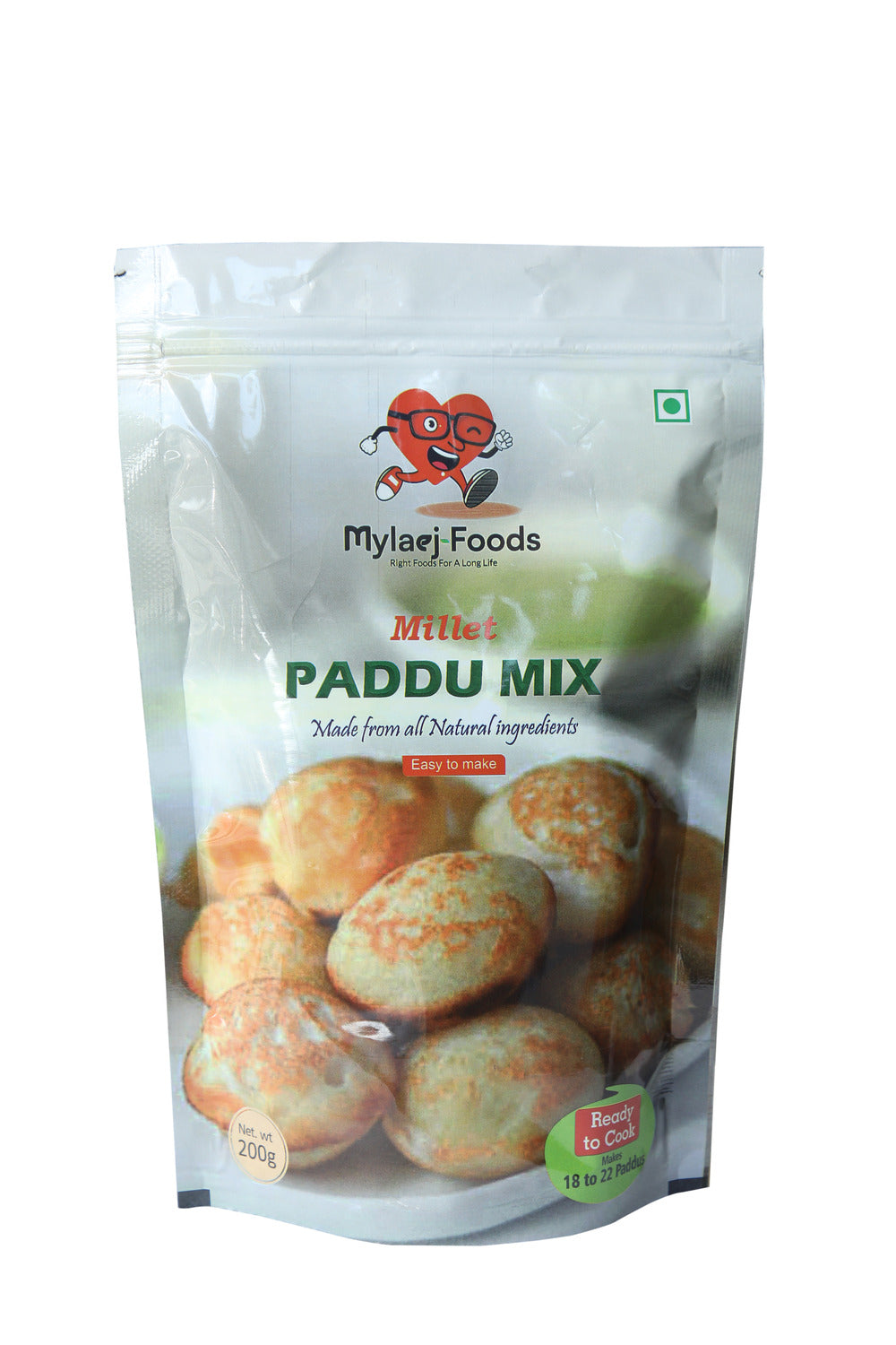 Ready to Cook Millet Paddu Mix - 200gm