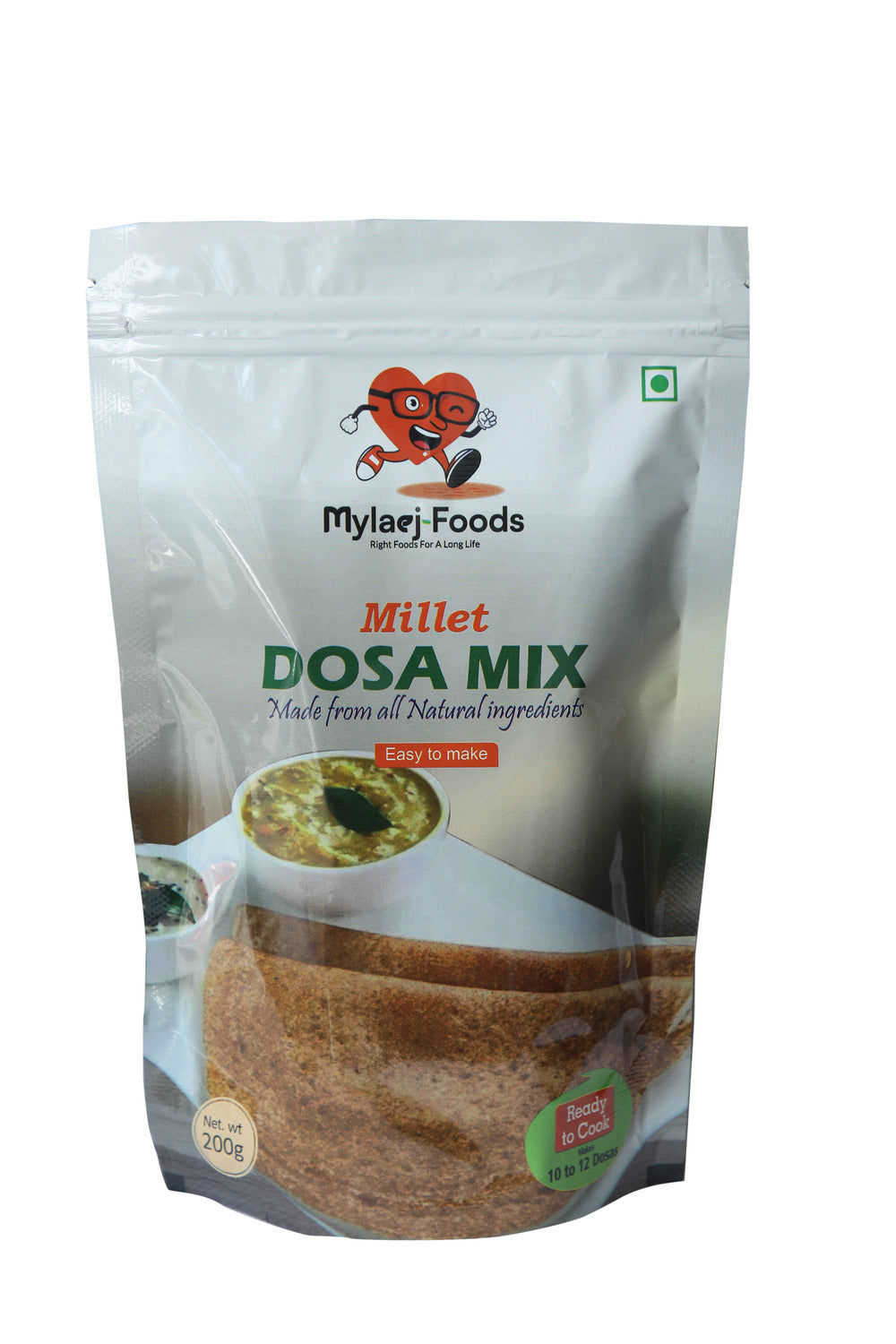 Ready to Cook Millet Dosa Mix - 200gm